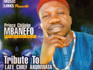 Chijioke Mbanefo - Tribute To Late Chief Ozoemena Nsugbe